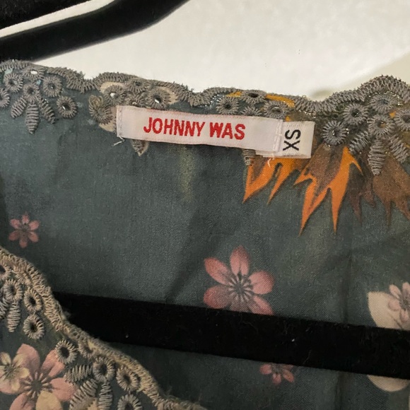 Johnny was floral silk shirt - Picture 2 of 2